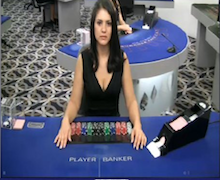 live baccarat and punto banco broadcast from real live casinos